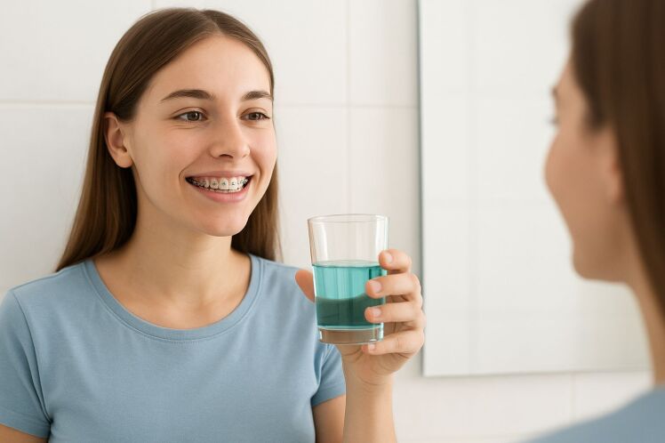 دهانشویه ارتودنسی: بهترین انتخاب برای هر مرحله از درمان ارتودنسی